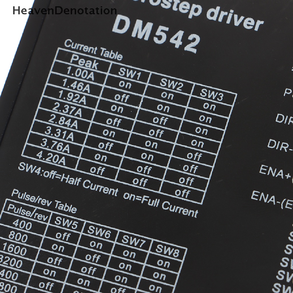 [HeavenDenotation] Dm542 Stepper Motor Controller 2-phase Digital Stepper Motor Driver HDV