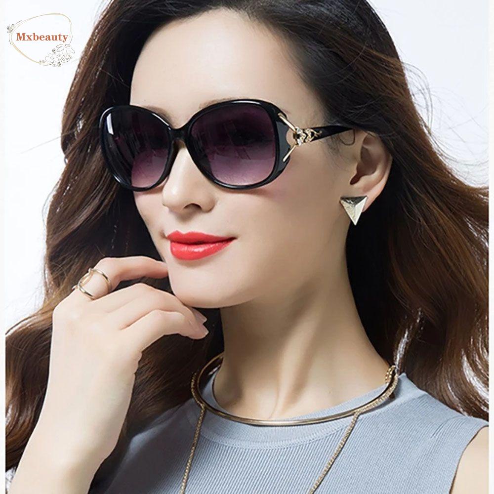 Mxbeauty Kacamata Hitam Hewan Kepribadian Keren Hip Hop Kaca Mata Anti Radiasi Untuk Wanita Bingkai Besar Perlindungan Kacamata Mengemudi Perempuan Korea Women Glasses