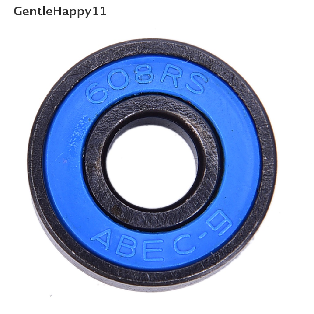 Gentlehappy 10Pcs/set 608 2RS Bearing Deep Groove Steel Sealed Ball Bearings 608RS 608-2RS id