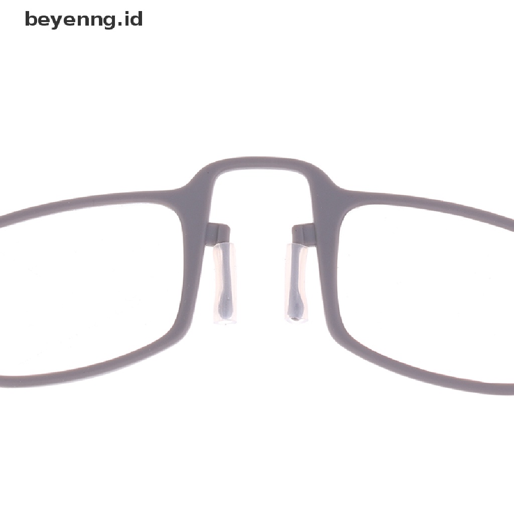 Beyen 1Set Kacamata Baca Klip Hidung Presbyopic Optik Unisex Lensa Bening+1.5/2.0/2.5 ID