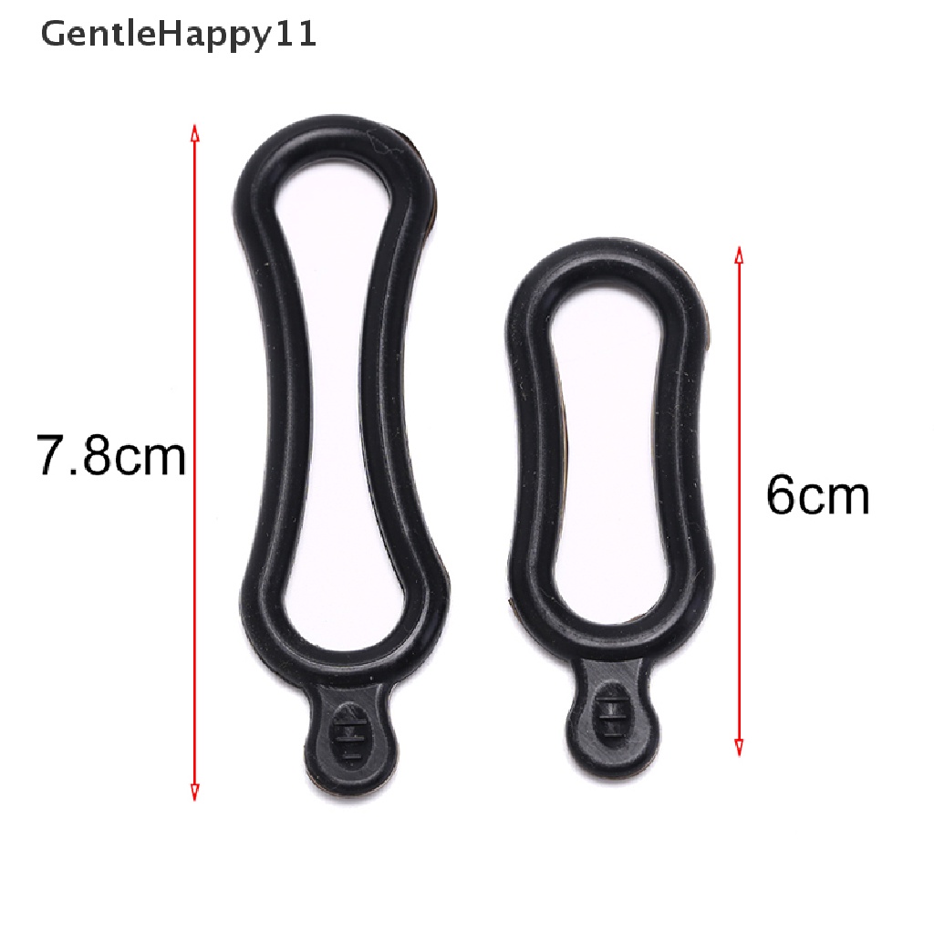 Gentlehappy 10pcs o-ring Karet o ring sealing kit Untuk Lampu Sepeda led headlamp mount id