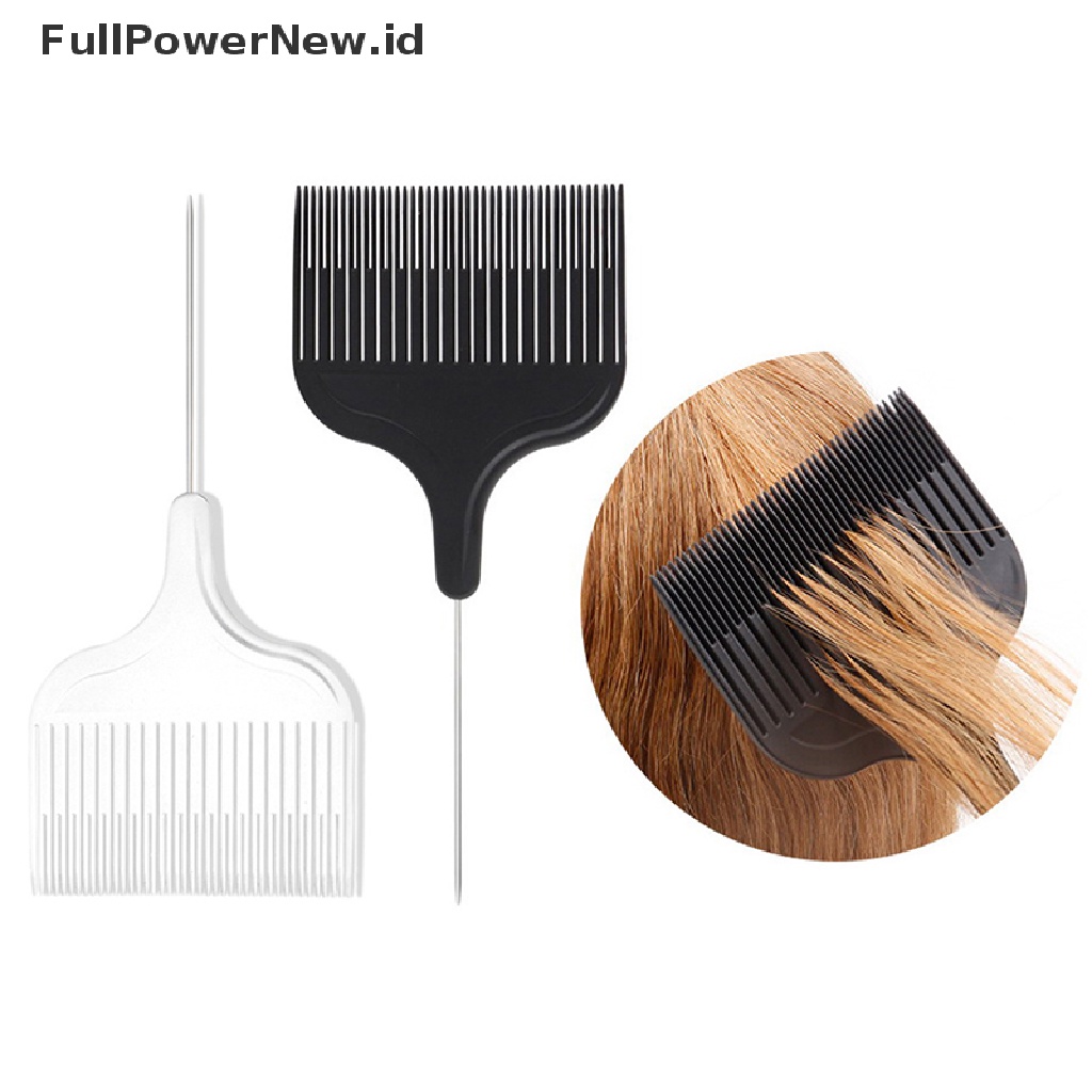 Power Sisir Ekor Rambut Profesional Potong Sisir Styling Stainless Steel Berduri Styling Tool ID