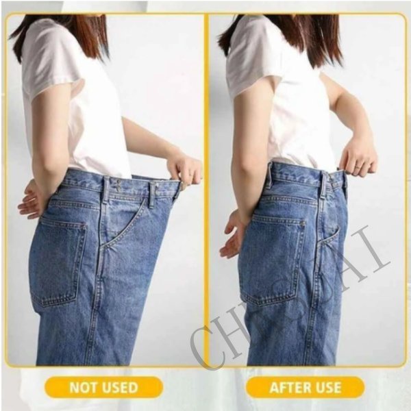 2pasang Set Bros Wanita Mengencangkan Pinggang Bros Untuk Wanita Rok Celana Jeans Adjustable Pinggang Klip Pin Logam Aksesoris Pakaian