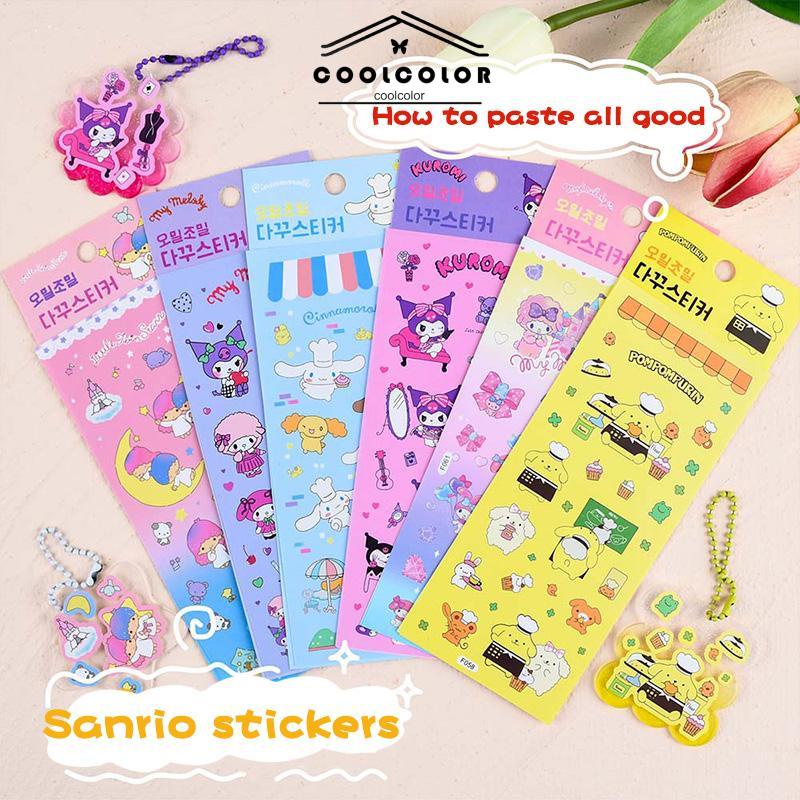 COD❤️Stiker Koromi Waterproof Kartun Sanrio MELODY Untuk Diary Stiker Dekorasi DIY- cl