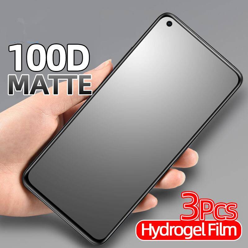 3pcs Film Hidrogel Matte Anti Sidik Jari Untuk Realme Narzo 50 30 Pro 20 50i 50A Pelindung Layar Perdana Untuk Realme 10 9 8 7 6 5 3 2 Pro Plus 10S 9i 8i 8s 6i 5s 3i C1 Bukan Gelas Kaca