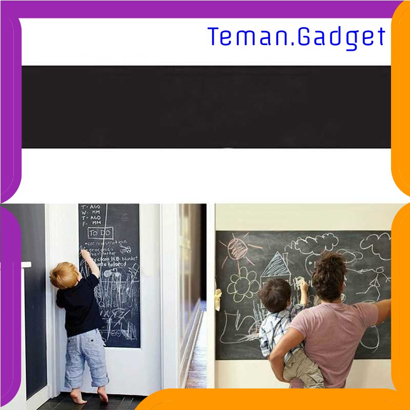 TG - ATK H&amp;F Stiker Dinding Papan Tulis Kapur Flexible 200 x 45 cm - 513