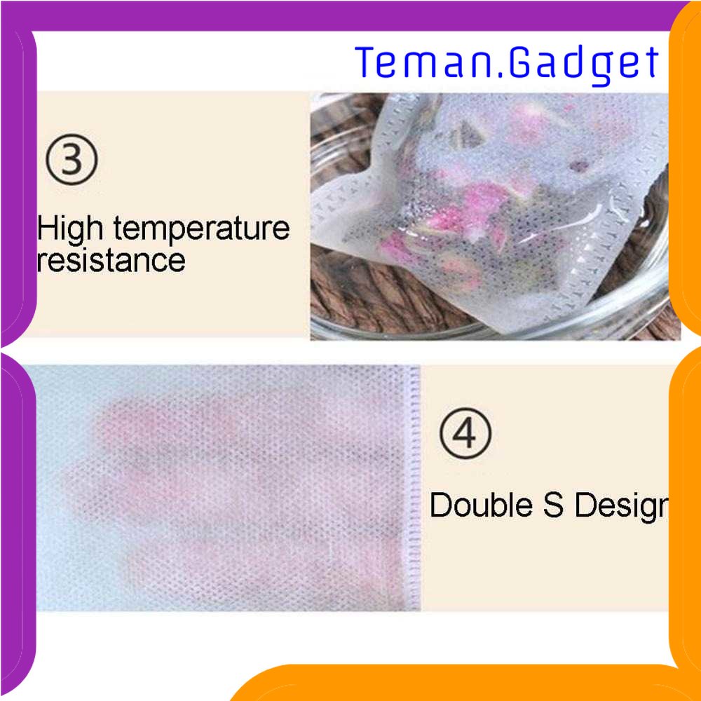 TG - DPR Miss Rose Kantong Filter Saringan Teh Teabag Disposable 100 PCS - M100