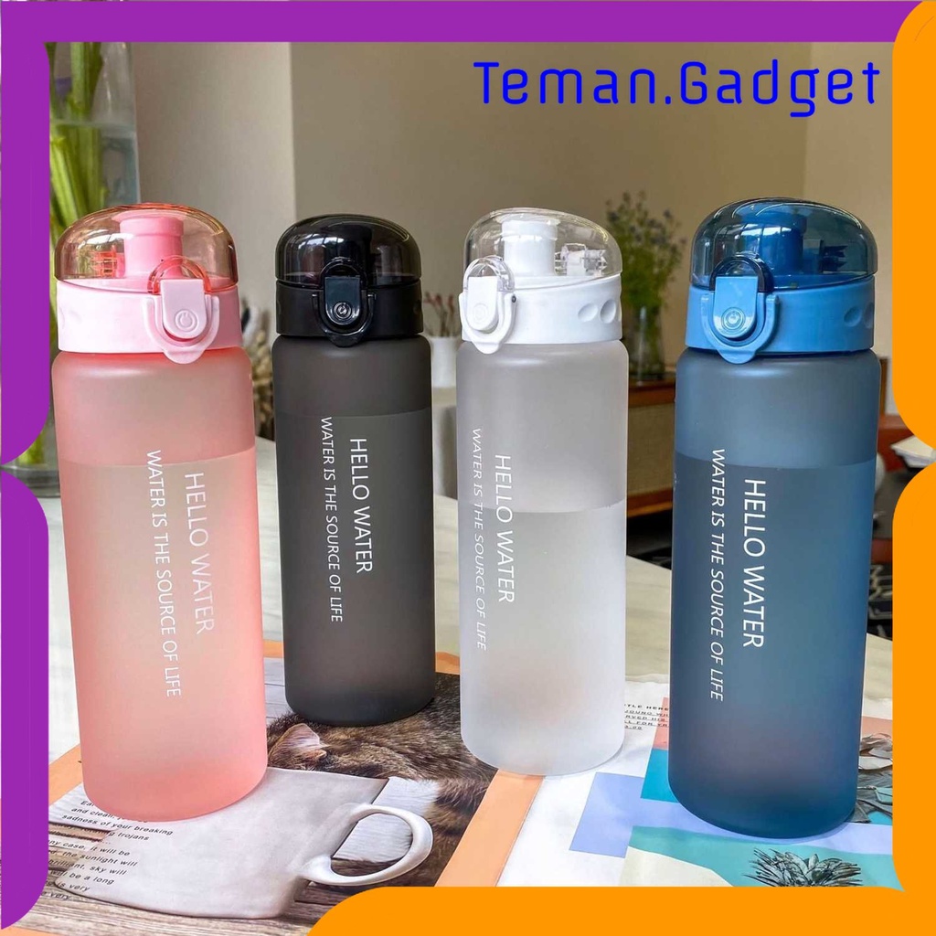 TG - DPR POHAN Botol Minum Plastik Frosted Sports Water Bottle 780 ml - ME78