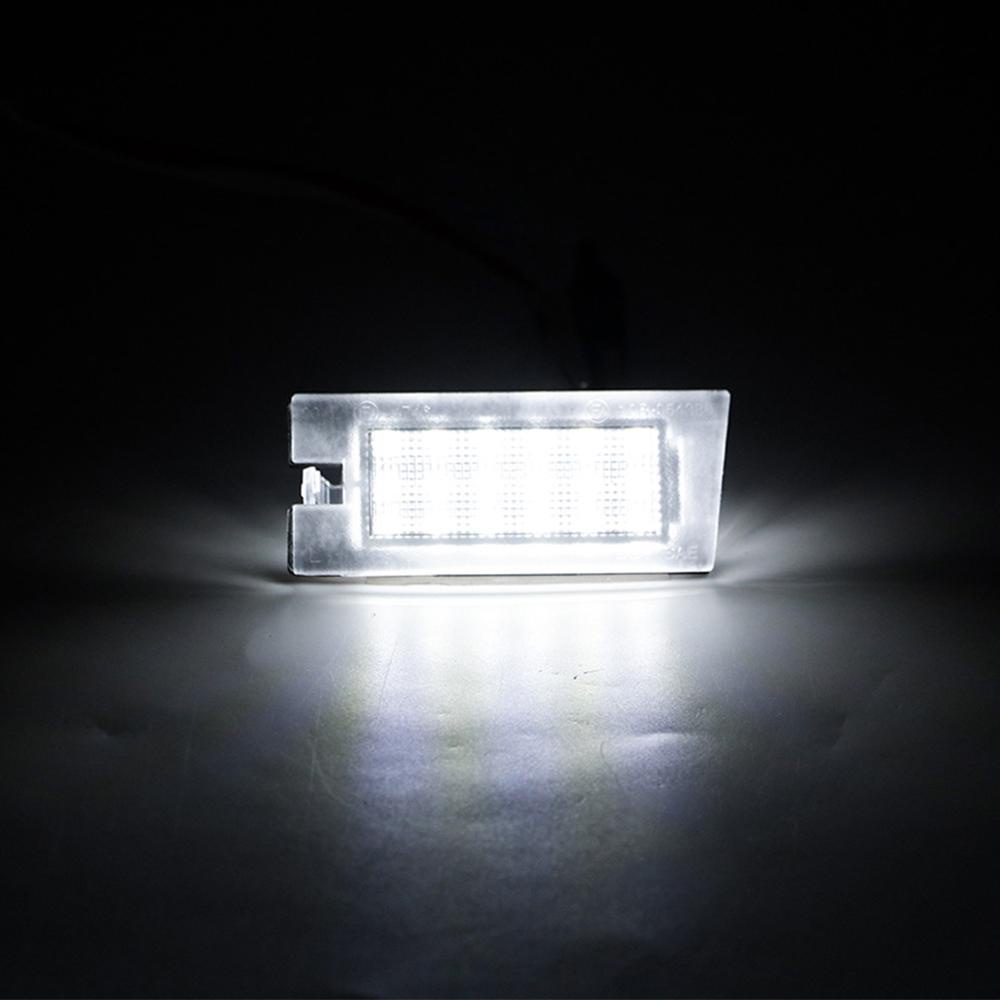 2 Pcs Untuk Jeep Cherokee 2014-2020 Kecerahan Tinggi Putih LED Plat Lampu Nomer Plat Lampu