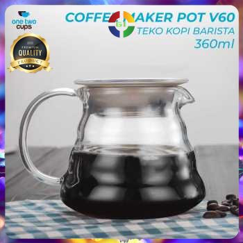 Teko Serbaguna Coffee Maker Pot V60 Drip Kettle Teko Kopi Barista 600 ml - SE101 - No Color