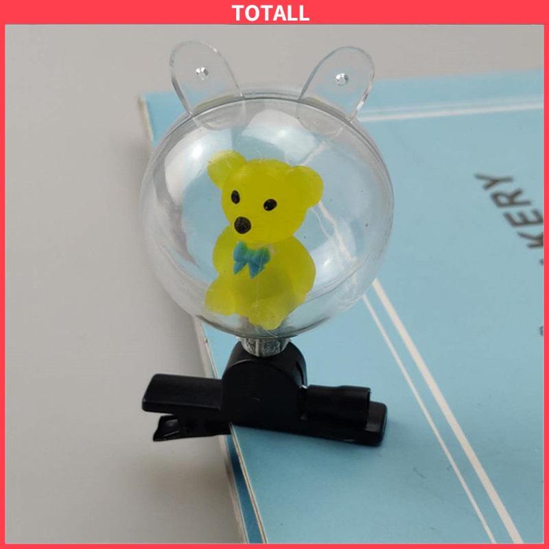 COD Jepit rambut bola bobble pemancar cahaya LED Kartun kreatif Hiasan kepala yang lucu-Totall