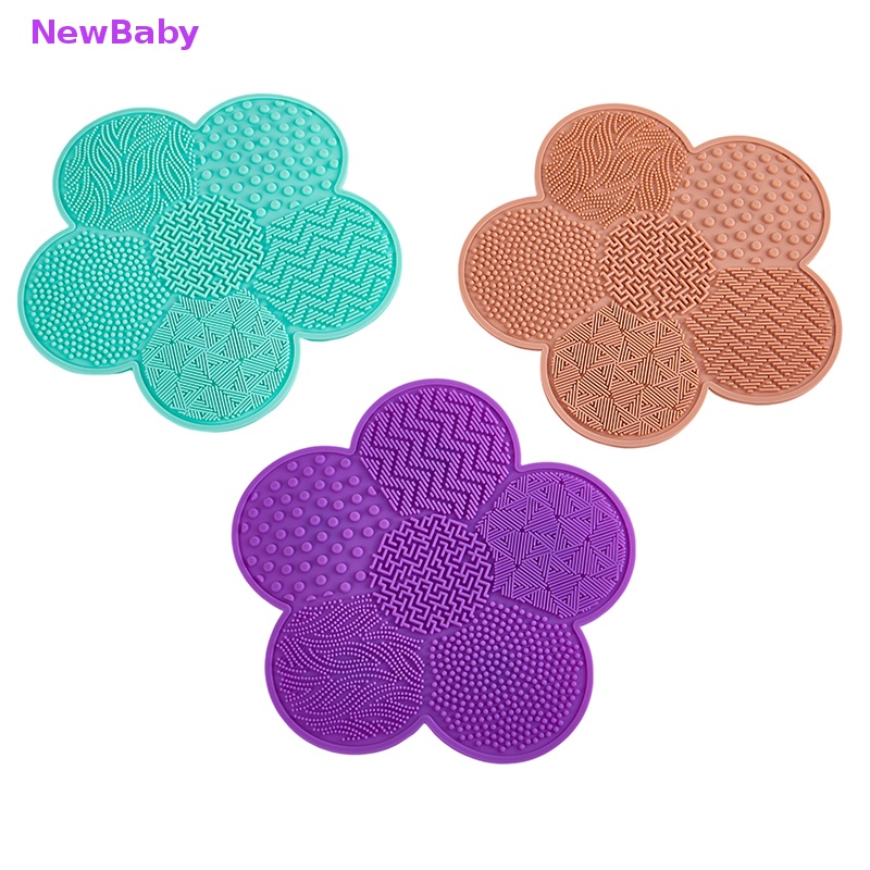 Newbaby Sikat Cuci Make up Gel Pembersih Alas Foundation Makeup Brush Cleaner ID