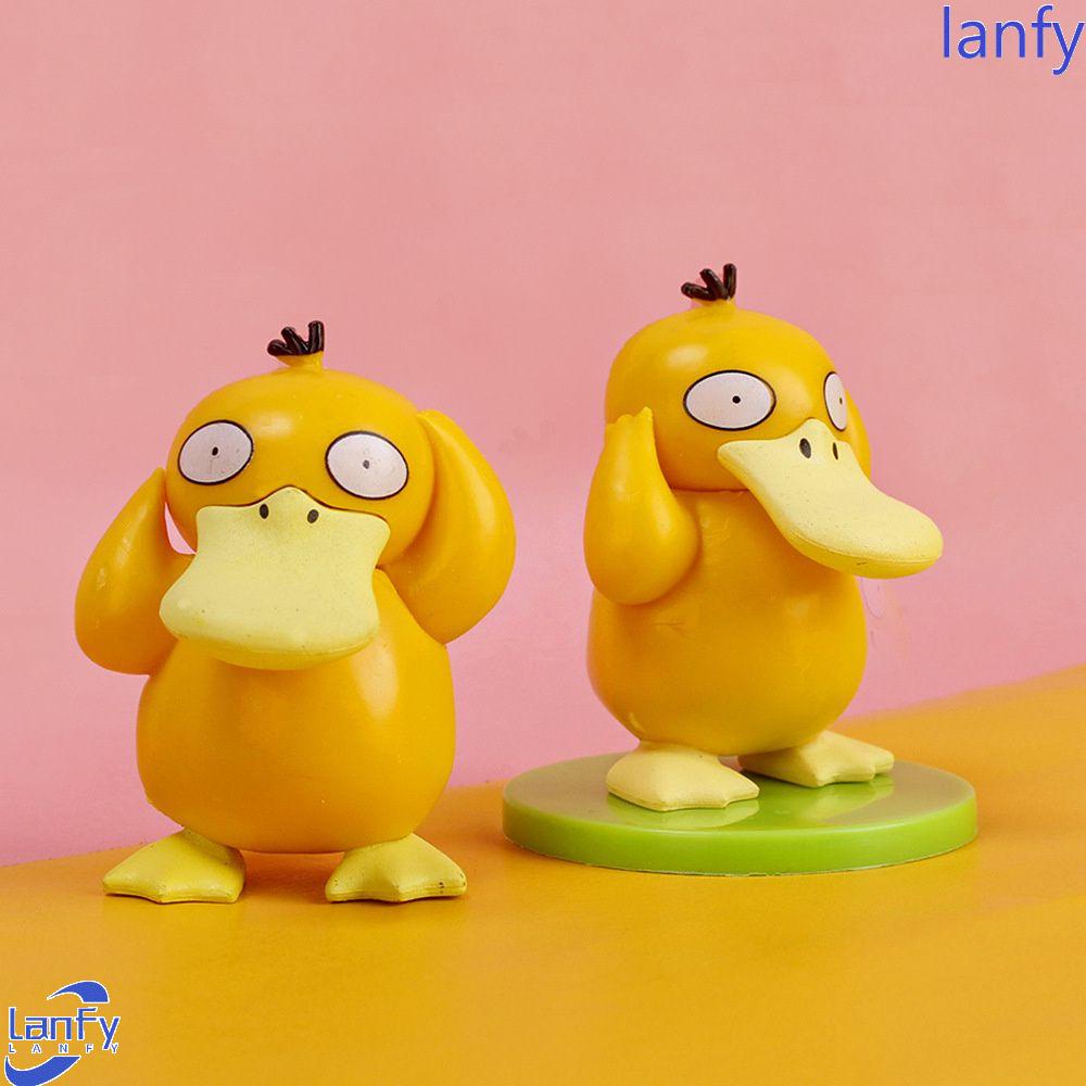 Lanfy Pokemonn Figure Dekorasi Kamar 7.5cm Boneka Anime PVC Action Figure