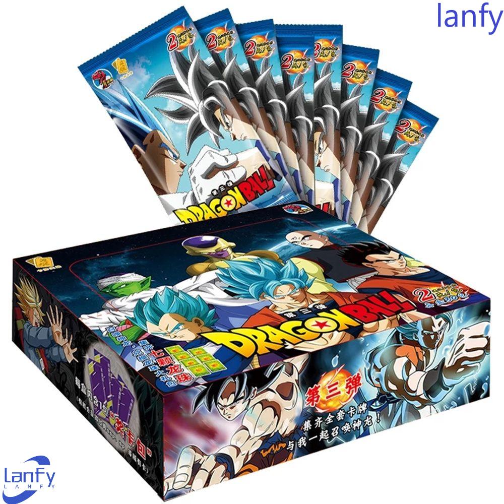 Lanfy DRAGON BALL Z Board Game Hadiah Keluarga Jepang Untuk Anak Anak Anak Goku Game Kartu