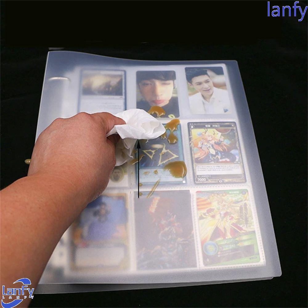 Lanfy Kartu Album Foto Board Game Star Card Gaming Card Dompet Penyimpanan Kartu Binder Album Kapasitas Besar Buku Koleksi Kartu