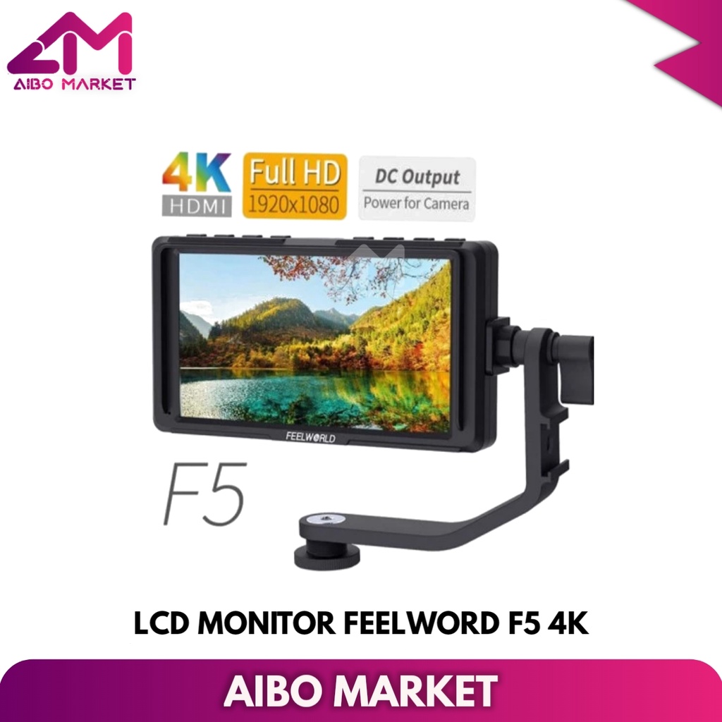 FEELWORLD F5 5 Inch 4K HDMI Camera Field Monitor FHD 1920x108