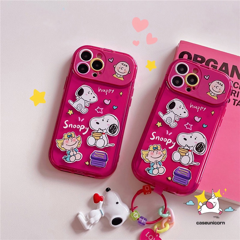 Lembut Tpu Kartun Snoopy Ponsel Cover Untuk Vivo Y17 Y20 Y11 Y12i Y20s G Y15 Y11s Y91C Y12s Y12 Y20i Y12A Y20G Y30G Y20A Y1S Kreatif Flip Make Up Cermin Kartun The Super Girls Case