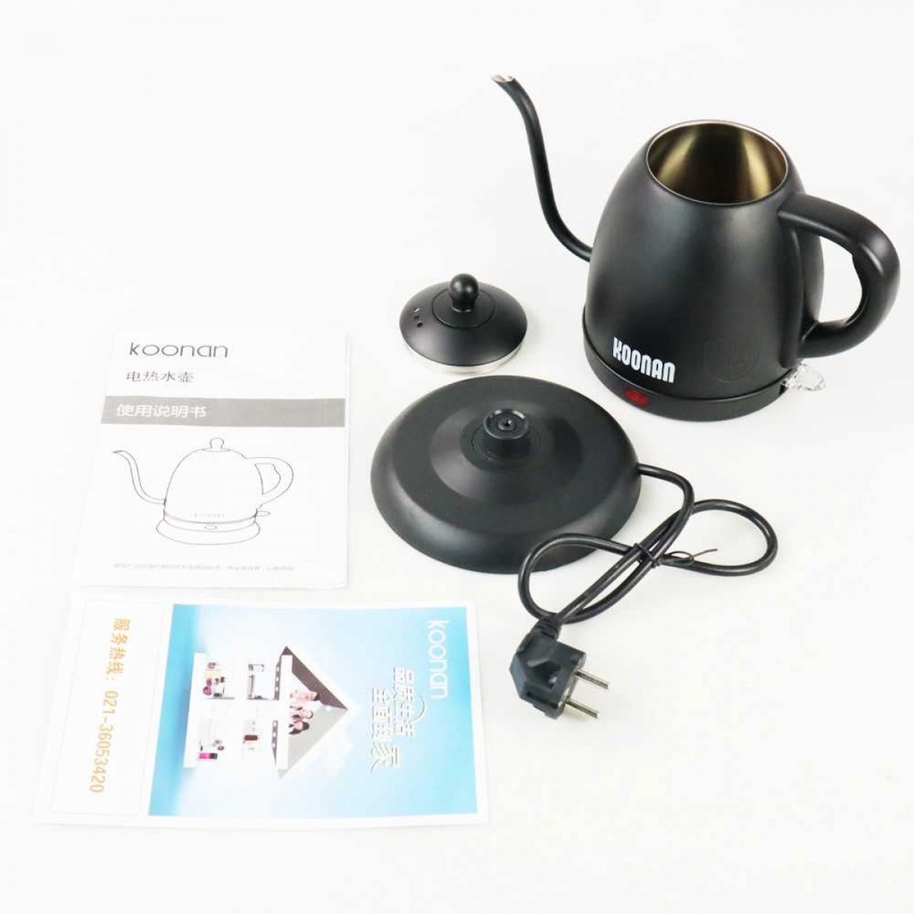 Teko Listrik 1000ml Ketel Kettle Elektrik Teapot Drip Pot Pitcher Pemanas Air Kopi Teh 1500W