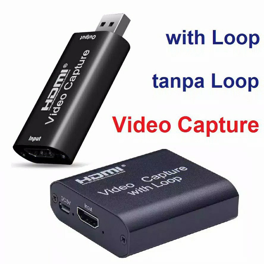 Video Card Capture Grabber HDMI With Loop Out USB 4K Input Support G50