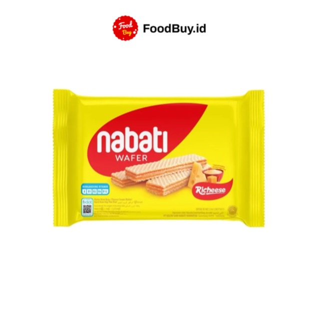 

Nabati Wafer Cream Keju Richeese 42 gr