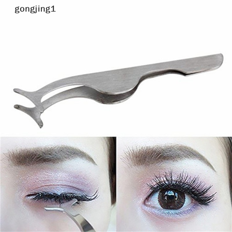 Ggg Simply Beautiful Extension Bulu Mata Palsu Aplikator Remover Tweezer Alat Klip ID