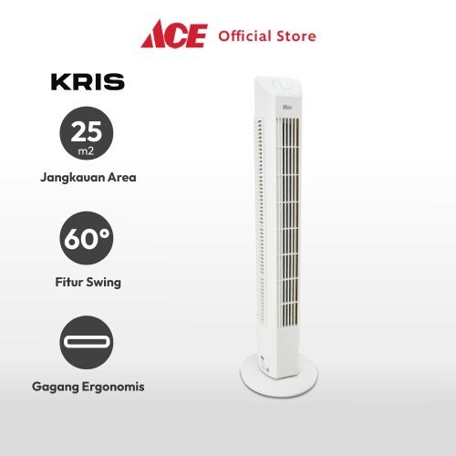 ACE - Kris Kipas Angin Lantai Stand Fan Pedestal [COD]