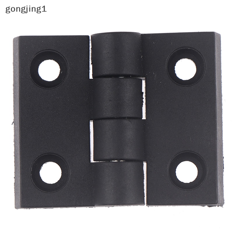 Ggg 1PCS Engsel Kecil Hitam Mini Plastik Bantalan Pintu Pantat Lemari ABS Hinge ID