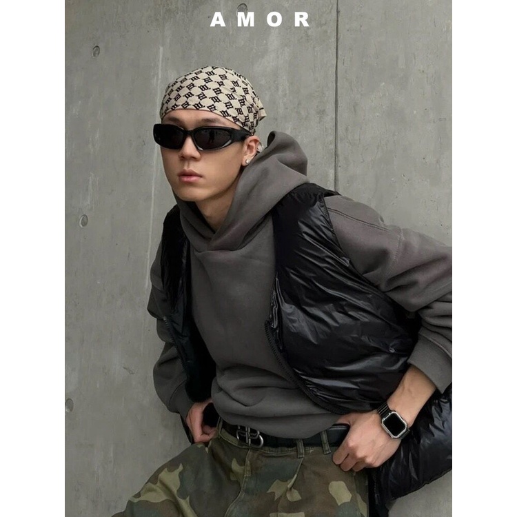 Y2k Hitam Kacamata Hitam Olahraga Luar Naik Pelindung Matahari Dan Tabir Surya Kacamata Hitam Pria Dan Wanita