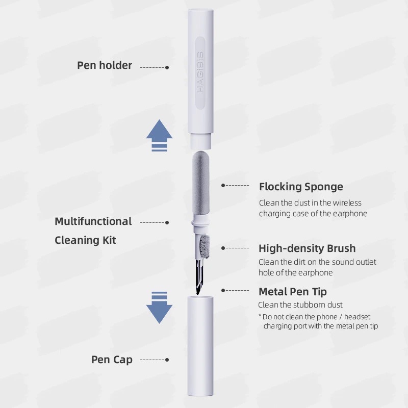 Pulpen Pembersih Pintar Untuk Airpods1Per2 /3/Pro Bluetooth Headset Headset Wireless