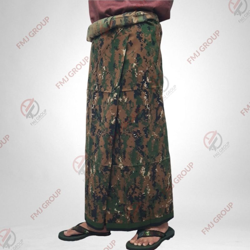 Sarung Loreng Army / Sarung Motif Loreng Malvinas, NKRI, KRI, KOPASSUS, GURUN, MARPAT, PLOPOR