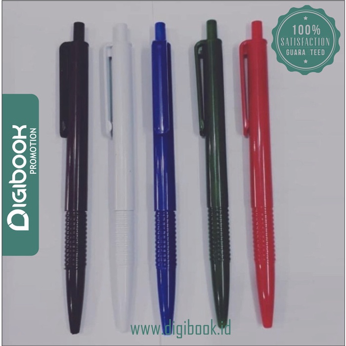 

Pulpen seminar Custom / Pen seminar sablon / Pen promosi Plastik Hotel Ulir