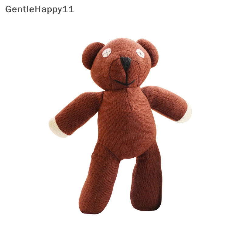 Gentlehappy 23 cm Mr Bean Teddy Bear Animal Boneka Mainan Mewah Lembut Kartun Coklat Figure Boneka id