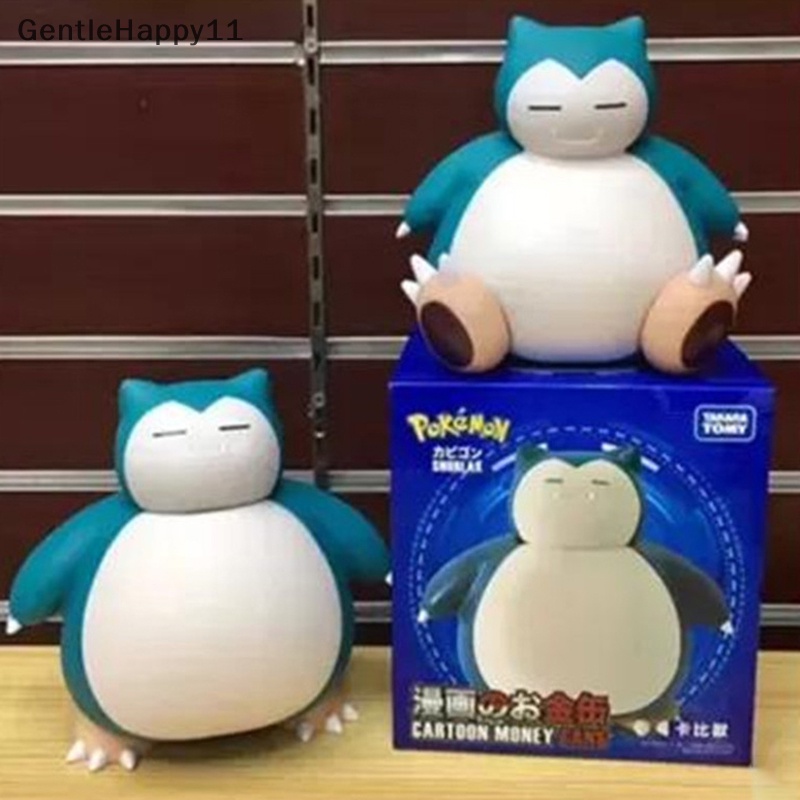 Gentlehappy Kotak Uang Pokemon Snorlax 2pose Figure Standing Sitg Celengan Tabungan Pot id