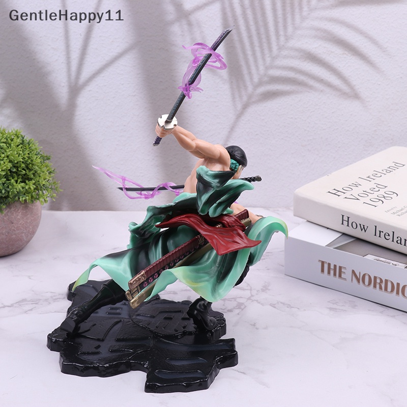 Gentlehappy 16cm Anime Figure Roronoa Zoro Action PVC Anime Model Patung Dekorasi Mainan id