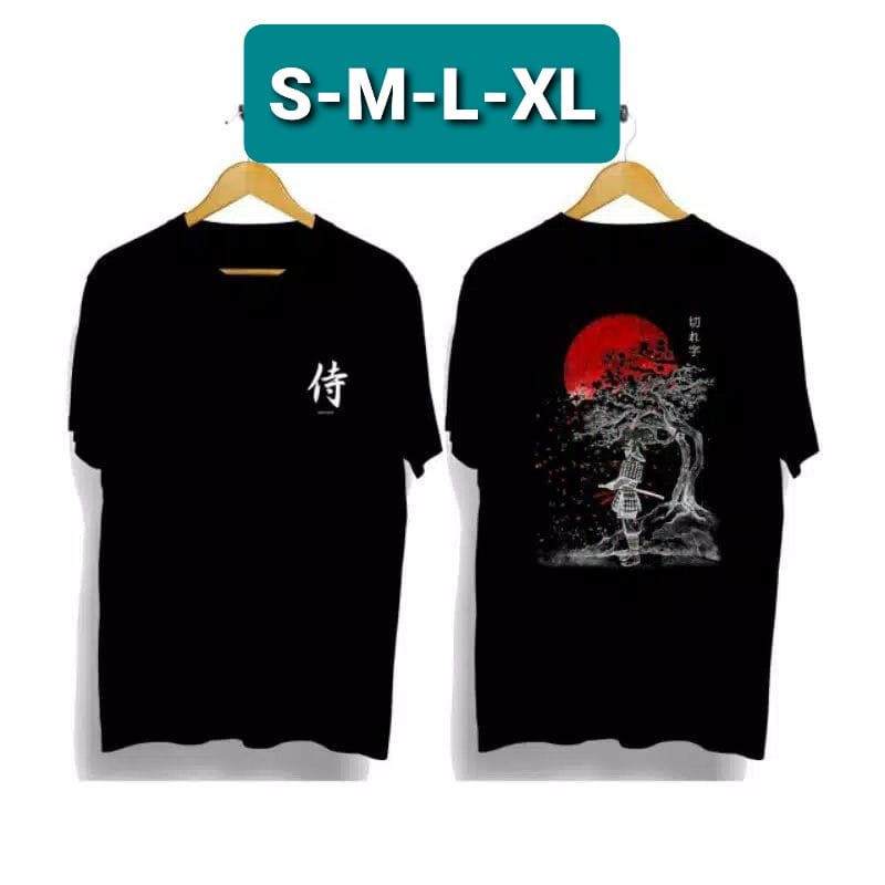 COD/DS2/ TSHIRT KAOS PRIA LENGAN PENDEK SAMURAI JAPAN/NINJA JAPAN KAOS DITSRO  ANIMASI JAPAN