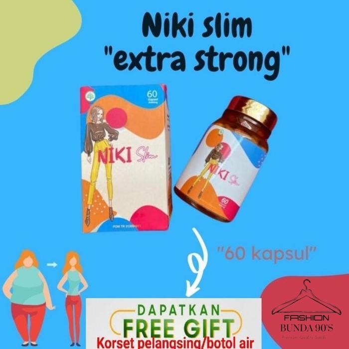 Sale, NIKITA SLIM EXTRA STRONG NIKITA MIRZANI ORIGINAL 100% [FREE