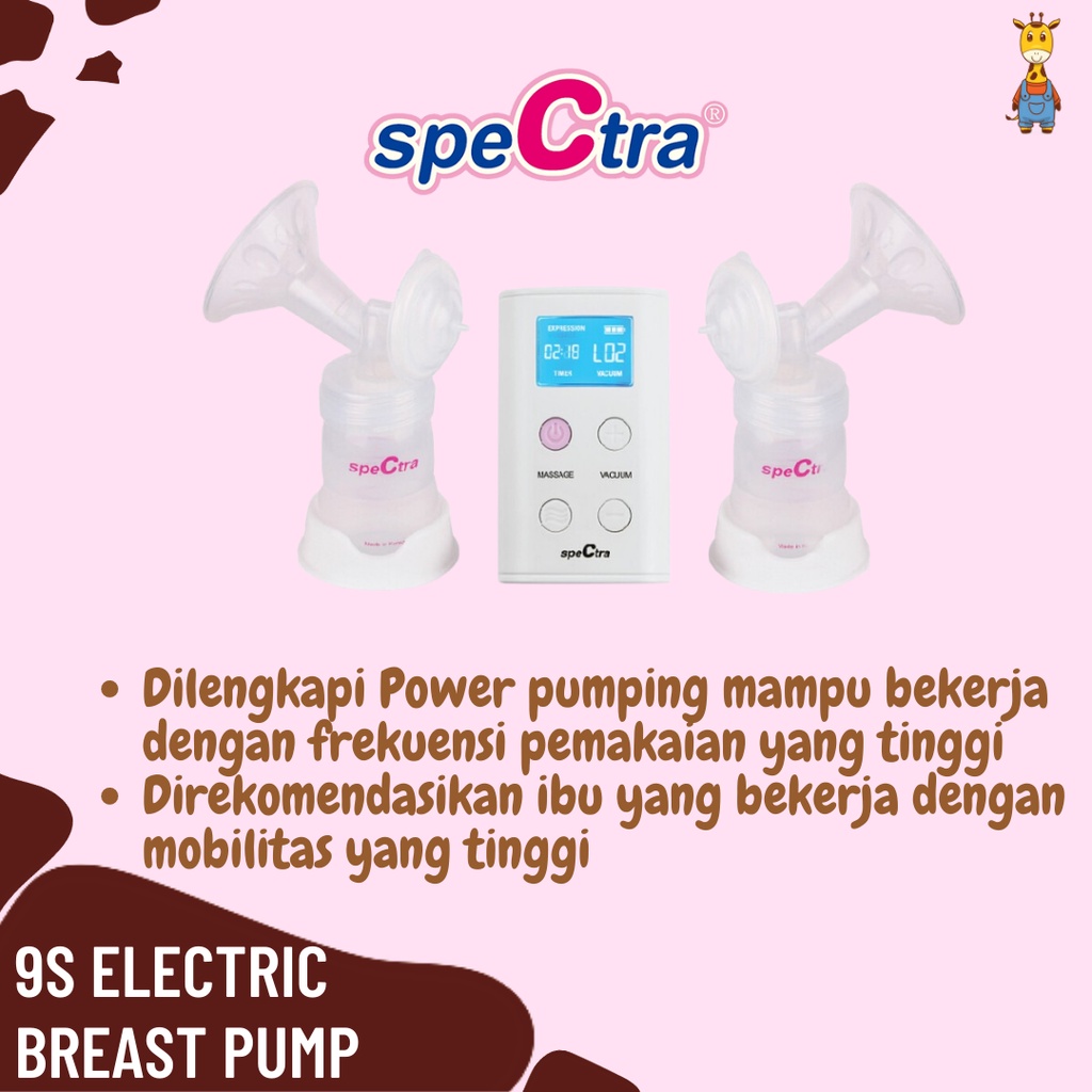 Spectra 9s Electric Breast Pump / Pompa Asi Elektrik