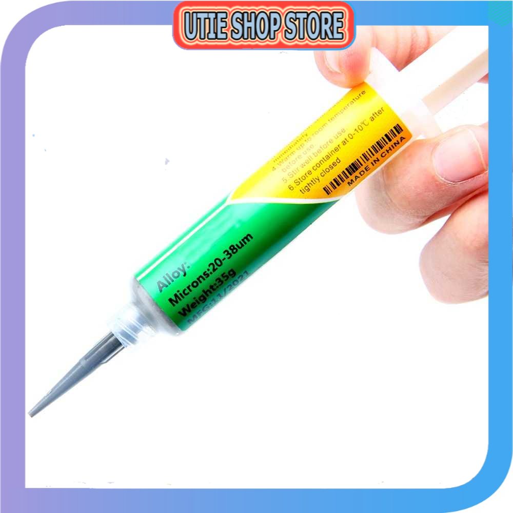 UTIE STORE - KEK Pasta Flux Solder Lead Free Temperature 183 Degree Celcius 35g - 63