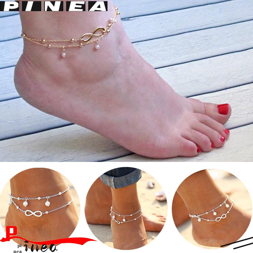 Gelang Kaki Nanas Hot Sandal Perhiasan Kaki Seksi