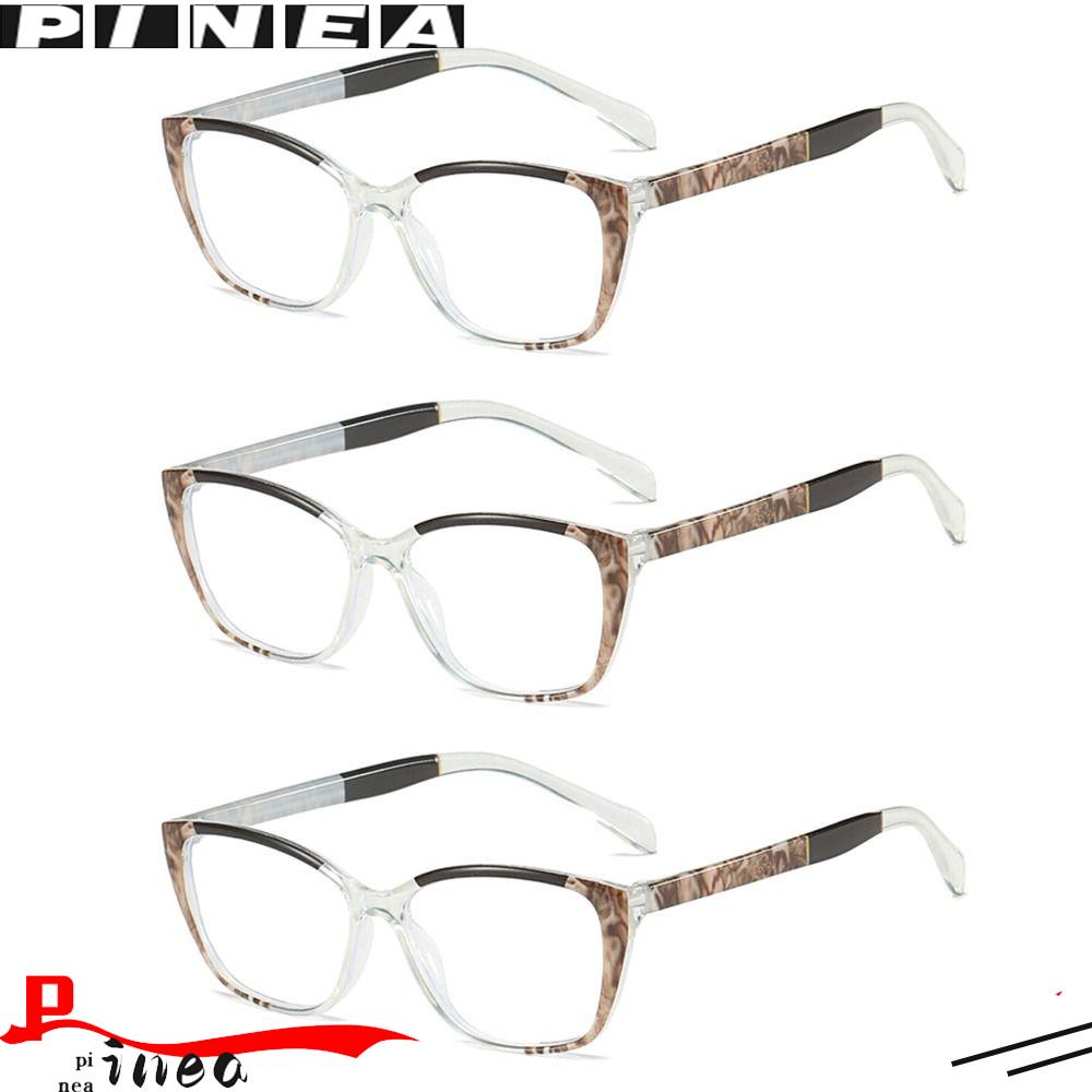 Kacamata Baca Nanas Nyaman Portable Elegan Bunga Bingkai Ultra Ringan