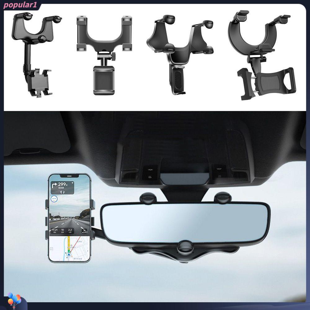 Populer Mount Kendaraan Multi Fungsi Telescopic Support Kaca Spion Hitam
