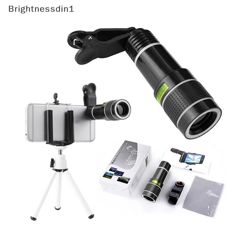 [Brightnessdin1] 20x Zoom HD Universal Smartphone Kamera Optik Tele Klip Lensa Teleskop Butik