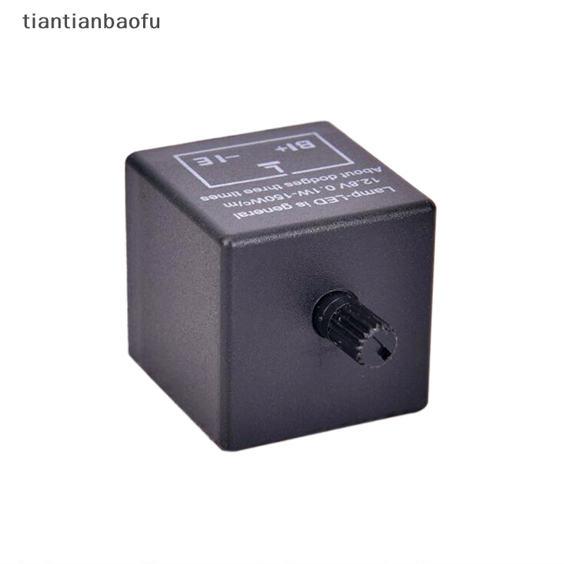 [tiantianbaofu] 12v 3-Pin LED Adjustable Car Flasher Flash Relay Untuk Lampu Sein CF13 Butik