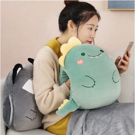 Boneka bantal selimut Balmut Boneka