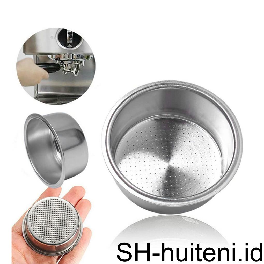Keranjang Saringan Kopi Bahan Stainless Steel Reusable Filter Bowl Cup Untuk Breville