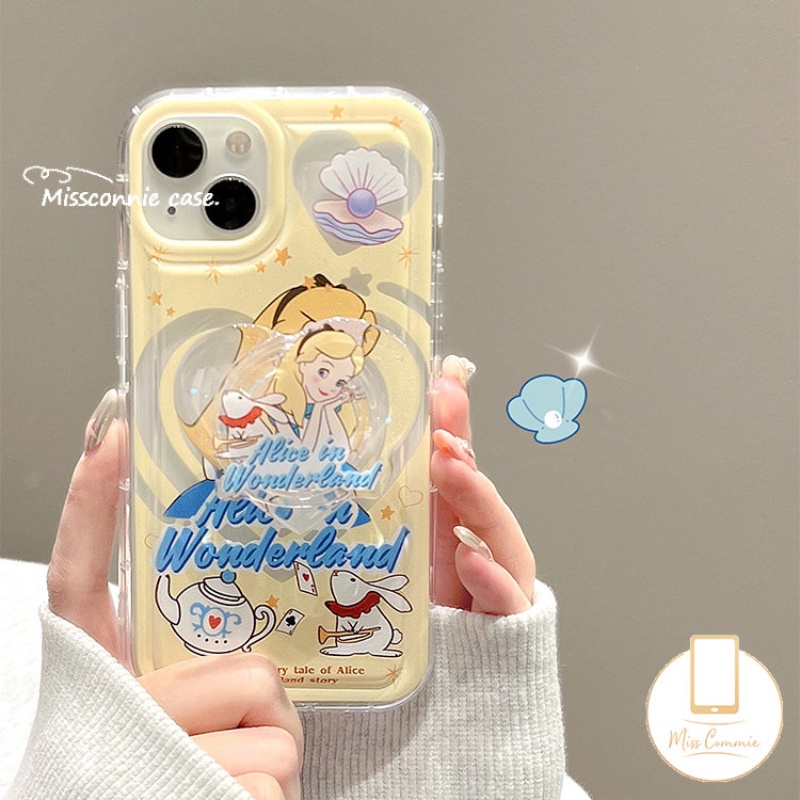 Case Pasangan Untuk Redmi 12C 10C 10A 9T A1 9 10 9A 9C NFC Redmi Note10 8 9 11 10 Pro Max 10s 11s POCO F4 Kartun Disney Princess Lucu Mermaid Alice Airbag Shockproof Soft Cover