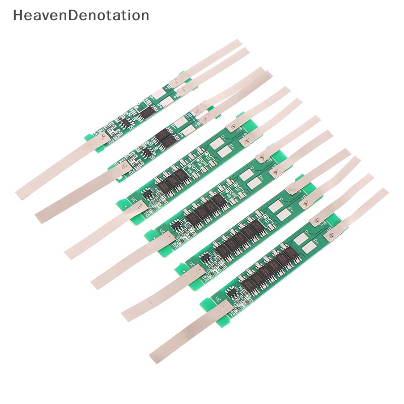 [HeavenDenotation] 5pcs 2S 7.4V 2A 3A 4.5A 6A 7.5A 9A BMS Papan Perlindungan Li-ion Untuk 18650 Li-ion Lithium Lipo Cell Aksesoris HDV