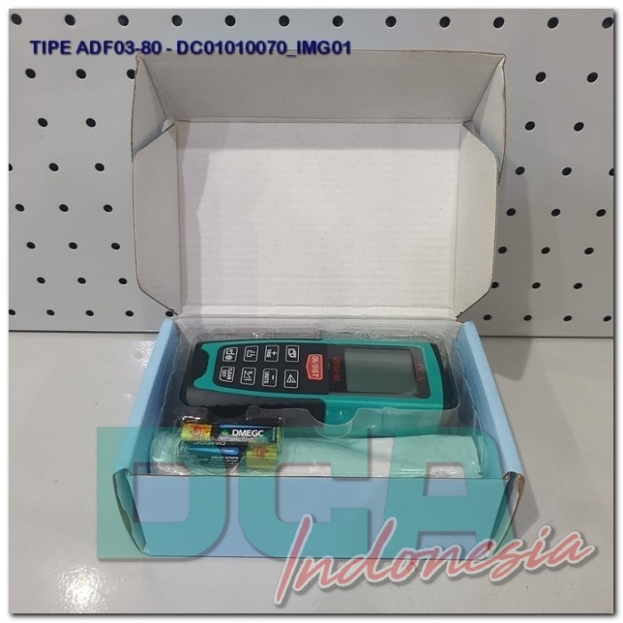 DCA ADF03-80 LASER DISTANCE METER / METERAN LASER 80 METER