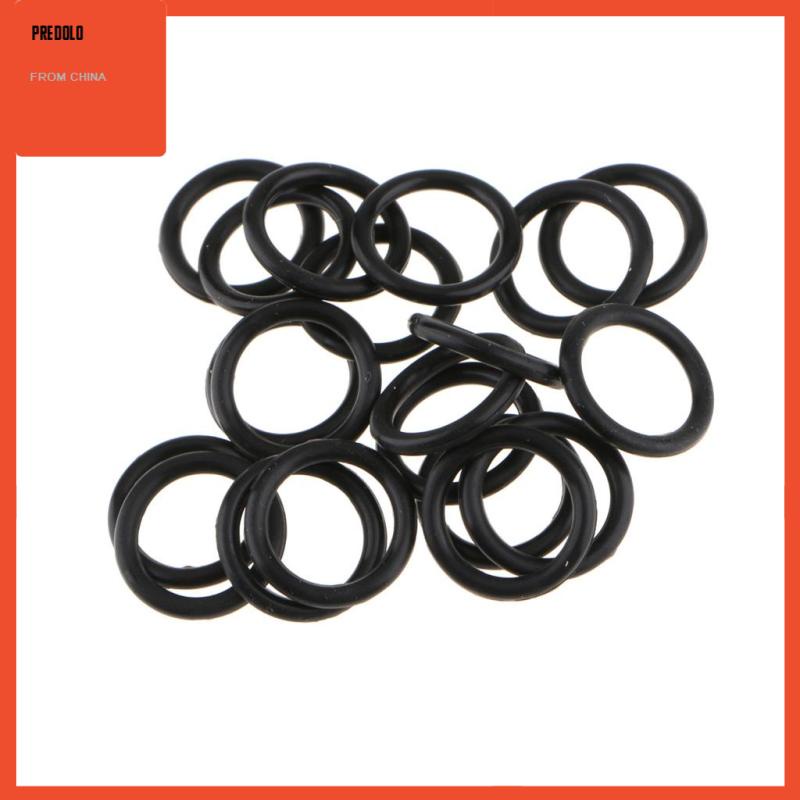 [Predolo] 20x Motor Twin Drain Plug O- Hitam Untuk