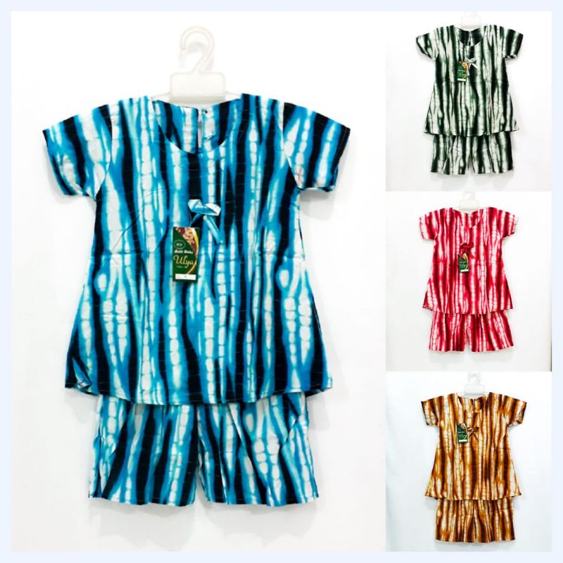 AD36 setelan babydol anak usia 1 tahun- 8 tahun bahan rayon adem piyama anak rayon